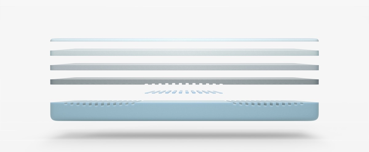 Mattress Layers Separated